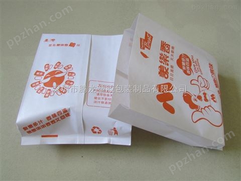 馋嘴饼纸袋，淋膜纸袋厂，深圳防油纸袋厂