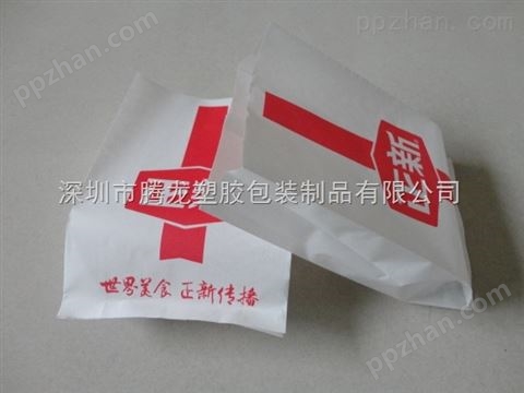 馋嘴饼纸袋，淋膜纸袋厂，深圳防油纸袋厂