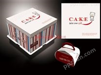 烘焙纸质蛋糕包装盒
